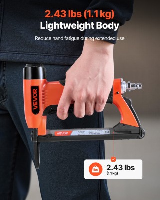 VEVOR Πνευματικό Καρφωτικό Εργαλείο 20 Gauge, Κορυφή 12,8mm, Μήκος ... VEVOR Πνευματικό Καρφωτικό Εργαλείο 20 Gauge, Κορυφή 12,8mm, Μήκος ...