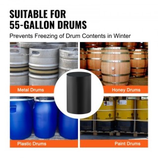 VEVOR Θερμαντήρας Μεταλλικού Δοχείου 55 Γαλ 1300W με Θερμοστάτη TJ... VEVOR Θερμαντήρας Μεταλλικού Δοχείου 55 Γαλ 1300W με Θερμοστάτη TJ...