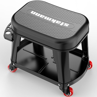 STAKMANN Σκαμπό Εργαστηρίου με Ρόδες Καρέκλα Μηχανικού Δίσκος Εργα... STAKMANN Σκαμπό Εργαστηρίου με Ρόδες Καρέκλα Μηχανικού Δίσκος Εργα...