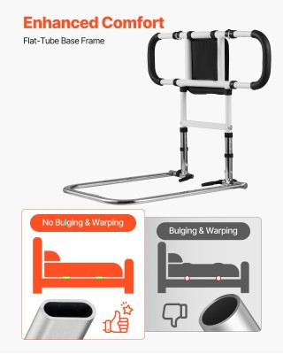 VEVOR Ρυθμιζόμενη Ράγα Κρεβατιού με Αντιολισθητική Λαβή για Ηλικιωμ... VEVOR Ρυθμιζόμενη Ράγα Κρεβατιού με Αντιολισθητική Λαβή για Ηλικιωμ...