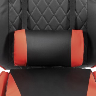 Galileo Καρέκλα gaming υψηλής ποιότητας με ροδάκια κόκκινο 2188574