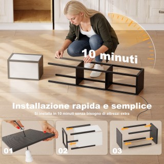 HOMCOM Λάμπα Δαπέδου με Ράφια, Ρυθμιζόμενο Φωτισμό, Διακόπτη Ποδιού... HOMCOM Λάμπα Δαπέδου με Ράφια, Ρυθμιζόμενο Φωτισμό, Διακόπτη Ποδιού...