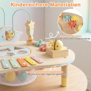 Costway Ολοκληρωμένο Πολυλειτουργικό Τραπέζι Δραστηριοτήτων 7 σε 1 ...