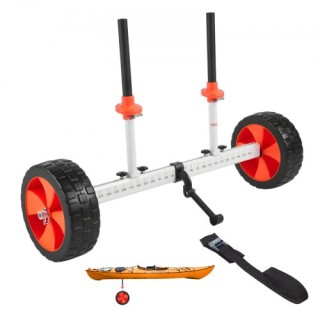 VEVOR Πτυσσόμενο Καροτσάκι Καγιάκ 104kg - Ανθεκτικό με Συμπαγείς Τρ...