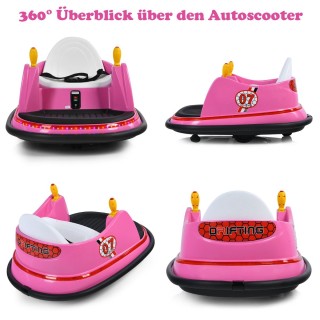 Costway  Ηλεκτρικό Παιδικό Αυτοκίνητο με 360° Περιστροφή και Τηλεχε...