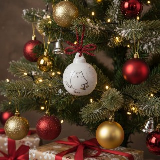 Villa dEste Home Χριστουγεννιάτικη Κεραμική Μπάλα Ζωδιακός Γάτος - ... Villa dEste Home Χριστουγεννιάτικη Κεραμική Μπάλα Ζωδιακός Γάτος - ...