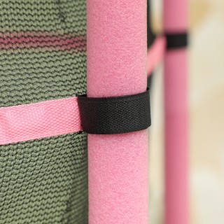 HOMCOM  Τραμπολίνο για Παιδιά με Δίχτυ Ασφαλείας και Επενδυμένους Σ...