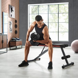 Ρυθμιζόμενος Αλτήρας από Χυτοσίδηρο 30kg Μαύρο SONGMICS SYL60BS-1 Ρυθμιζόμενος Αλτήρας από Χυτοσίδηρο 30kg Μαύρο SONGMICS SYL60BS-1