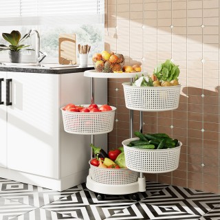 BAKAJI Κουζίνα Καροτσάκι Ανοξείδωτο Ατσάλι με 4 Αναδιπλούμενα Ράφι... BAKAJI Κουζίνα Καροτσάκι Ανοξείδωτο Ατσάλι με 4 Αναδιπλούμενα Ράφι...