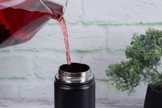 Berlinger Haus Ανοξείδωτος Θερμός με Διπλό Τοίχωμα 540 ml, Black Ro...