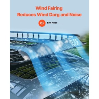 VEVOR Σχάρα Οροφής 64 x 50 x 4.1 με Κατάλληλο Δίχτυ Φόρτωσης HKSXLK...