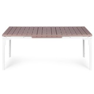 MultiGarden Πτυσσόμενο Τραπέζι Κήπου 180-240 εκ. για 12 άτομα, ατσά...