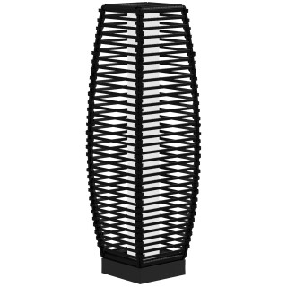 Outsunny ηλιακό φωτιστικό κήπου με πάνελ φόρτισης, σε ατσάλι και μπ... Outsunny ηλιακό φωτιστικό κήπου με πάνελ φόρτισης, σε ατσάλι και μπ...