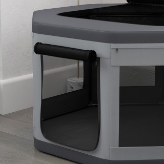 Παρκοκρέβατο PawHut για σκύλους και γάτες με 7 παράθυρα και 2 εισόδ... Παρκοκρέβατο PawHut για σκύλους και γάτες με 7 παράθυρα και 2 εισόδ...