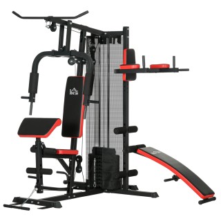 SPORTNOW Πολυλειτουργικό Fitness Station for Body Training, σε ατσά... SPORTNOW Πολυλειτουργικό Fitness Station for Body Training, σε ατσά...