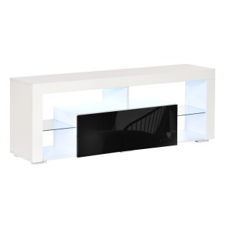Ξύλινο Έπιπλο Τηλεόρασης με LED RGB Φωτισμό 140 x 35 x 52 cm HOMCOM...