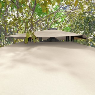 Ομπρέλα βραχίονα 3x3 m Ανακλινόμενη σε 6 θέσεις, από αλουμίνιο και ...