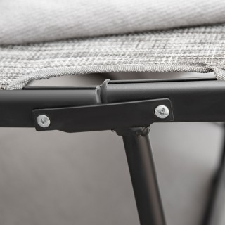 Outsunny Εργονομική Πτυσσόμενη Ξαπλώστρα εξωτερικού χώρου σε μεταλλ... Outsunny Εργονομική Πτυσσόμενη Ξαπλώστρα εξωτερικού χώρου σε μεταλλ...