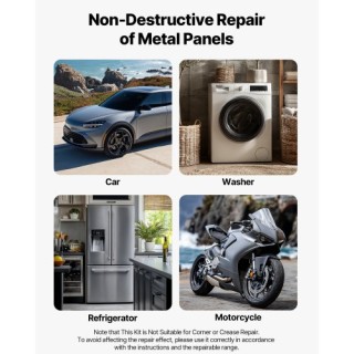 VEVOR Σετ Εργαλείων Αφαίρεσης Χτυπήματος, 61 τεμ - Χωρίς Βαφή, με Α...