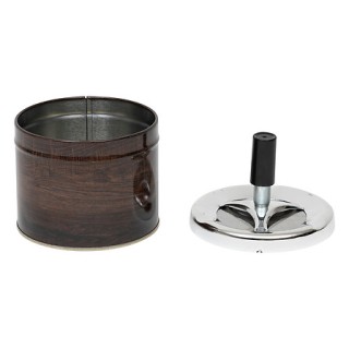 Τασάκι Milan Μεταλλικό 9,5 cm Καφέ Ξύλο 141235B Atmosphera Τασάκι Milan Μεταλλικό 9,5 cm Καφέ Ξύλο 141235B Atmosphera