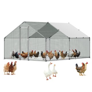 VEVOR Μεταλλικό Κοτέτσι με Στέγαστρο 3 x 4 x 2 m JSJS342MJDDMF1LS30... VEVOR Μεταλλικό Κοτέτσι με Στέγαστρο 3 x 4 x 2 m JSJS342MJDDMF1LS30...