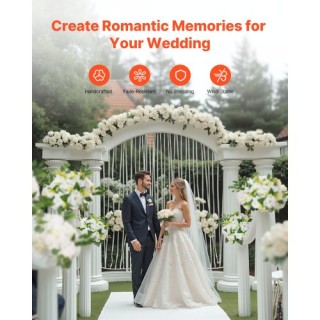 VEVOR Συνθέσεις Γάμου 9,5 ιντσών, 10 Τεμάχια ZSHQQXBS95IN2EZMO001V0