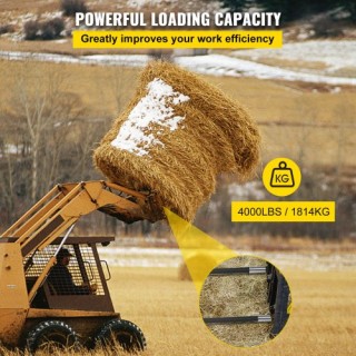 VEVOR  Μαύρες Ακίδες Δεματοποιητή 49 4000 lbs 1 3/4 Διάμετρος CM49Y...