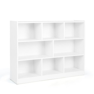 Costway Μοντέρνα Βιβλιοθήκη με 8 Κυψέλες Αποθήκευσης και Ανθεκτική... Costway Μοντέρνα Βιβλιοθήκη με 8 Κυψέλες Αποθήκευσης και Ανθεκτική...