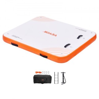 Φουσκωτή Πλατφόρμα VEVOR 6x5FT με Σκάλα & Τσάντα Μεταφοράς CQFT6X5... Φουσκωτή Πλατφόρμα VEVOR 6x5FT με Σκάλα & Τσάντα Μεταφοράς CQFT6X5...