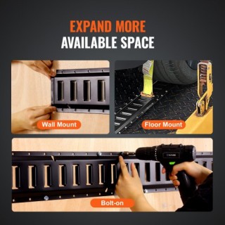 Σετ Δεσίματος VEVOR E Track, 4τμχ, 5 Ατσάλινοι Οδηγοί, 907kg Φορτίο... Σετ Δεσίματος VEVOR E Track, 4τμχ, 5 Ατσάλινοι Οδηγοί, 907kg Φορτίο...