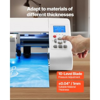 VEVOR Μηχάνημα Κοπής Βινυλίου με Αυτόματη Ανίχνευση Άκρων TSSDKZJ12... VEVOR Μηχάνημα Κοπής Βινυλίου με Αυτόματη Ανίχνευση Άκρων TSSDKZJ12...