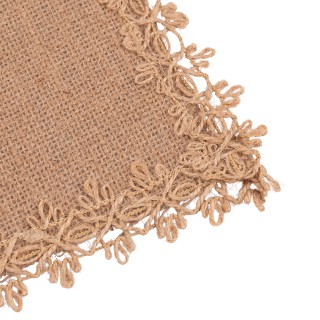 Villa dEste Home Ορθογώνιο σουπλά 45x30 εκ. από γιούτα με κεντημένο... Villa dEste Home Ορθογώνιο σουπλά 45x30 εκ. από γιούτα με κεντημένο...