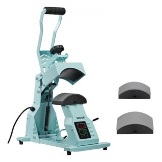 VEVOR Πρέσα Θερμότητας Καπέλων με 2 Πλάκες για HTV Πράσινη SDSJXKKM... VEVOR Πρέσα Θερμότητας Καπέλων με 2 Πλάκες για HTV Πράσινη SDSJXKKM...