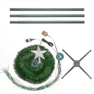 BAKAJI Χριστουγεννιάτικο δέντρο 150 εκ. Κωνικό Πτυσσόμενο 195 Έξυπ... BAKAJI Χριστουγεννιάτικο δέντρο 150 εκ. Κωνικό Πτυσσόμενο 195 Έξυπ...