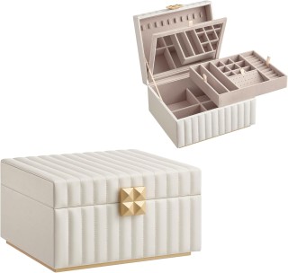 Κοσμηματοθήκη 2 Επιπέδων SONGMICS HOME ANAH με Καθρέφτη Κοσμηματοθήκη 2 Επιπέδων SONGMICS HOME ANAH με Καθρέφτη