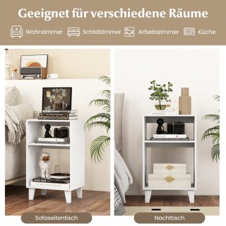 Costway  Τραπέζι Σαλονιού με 3 Επίπεδα για Στυλ και Λειτουργικότητα...