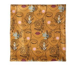 Ostaria Μαξιλαροθήκη Πρόσωπο Μουσταρδί Μαξιλαροθήκη Τετράγωνη Πρόσω...