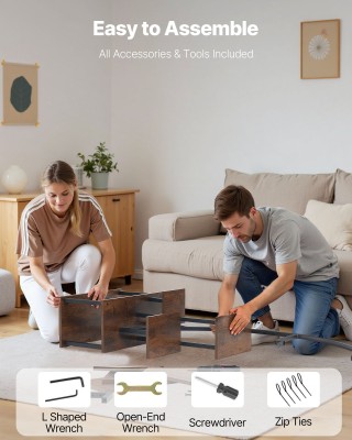 VEVOR Εσωτερική Φυτοστήλη 7 Επιπέδων με Φωτισμό Ανάπτυξης, 166.5cm ...