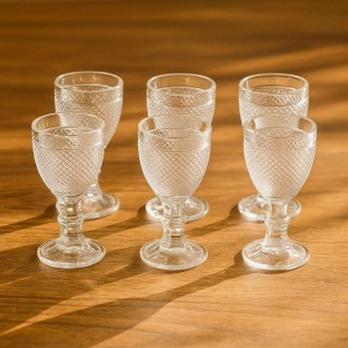 Villa DEste Σετ 6 Liquorini 50 ml σε διαφανές γυαλί Diamond 5922627 Villa DEste Σετ 6 Liquorini 50 ml σε διαφανές γυαλί Diamond 5922627