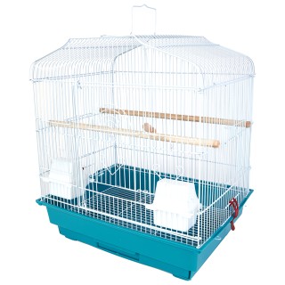 BAKAJI Πράσινο Κλουβί Πουλιών για Πτηνά Παπαγάλους 2 Ταΐστρες 46.5... BAKAJI Πράσινο Κλουβί Πουλιών για Πτηνά Παπαγάλους 2 Ταΐστρες 46.5...