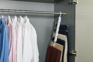 Σετ 2 Κρεμάστρες Εξοικονόμησης Χώρου Ντουλάπας 6 Θέσεων  8720604887...