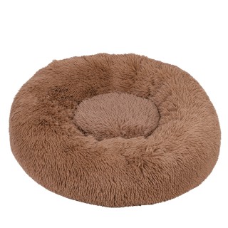 Galileo Στρογγυλό κρεβάτι για κατοικίδια Cuccia shaggy 60 cm με επέ...