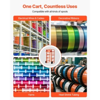 VEVOR Ράφι Καρούλι Σύρματος 11 Ράβδων για Βιομηχανική Ηλεκτρική Χρή... VEVOR Ράφι Καρούλι Σύρματος 11 Ράβδων για Βιομηχανική Ηλεκτρική Χρή...