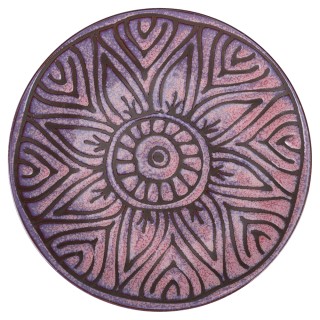 Villa DEste  Σετ 6τμχ Πιάτο επίπεδο 22 εκ. από κεραμικό σε boho chi...