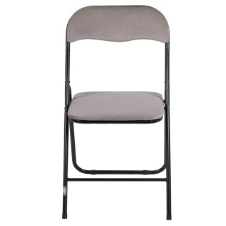 Galileo Πτυσσόμενη καρέκλα εξοικονόμησης χώρου με υφασμάτινη εμφάνι...