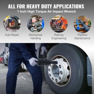 VEVOR Αερόκλειδο 1, 2730 ft-lbs, Ελαφρύ με 2 Λαβές για Βαριές Επισκ... VEVOR Αερόκλειδο 1, 2730 ft-lbs, Ελαφρύ με 2 Λαβές για Βαριές Επισκ...