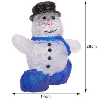 BAKAJI Χιονάνθρωπος Ακρυλική Φόρμα Χριστουγεννιάτικη Led Φωτισμός ... BAKAJI Χιονάνθρωπος Ακρυλική Φόρμα Χριστουγεννιάτικη Led Φωτισμός ...