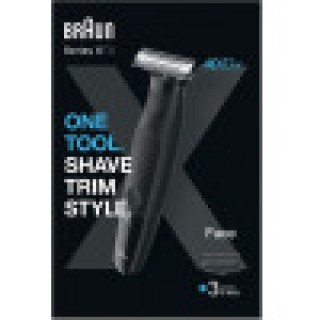 Επαναφορτιζόμενη Κουρευτική Μηχανή Μαύρη Braun XT3100 Επαναφορτιζόμενη Κουρευτική Μηχανή Μαύρη Braun XT3100