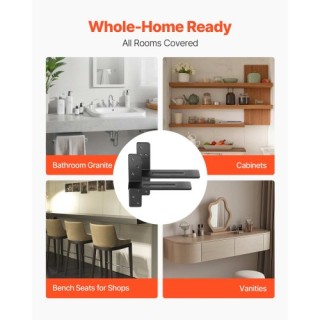 VEVOR Βαρέως Τύπου Αιωρούμενες Γωνίες Ραφιού 12 ιντσών (2 τεμάχια) ...