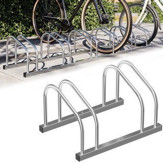 BAKAJI Διπλή Βάση Ποδηλάτου 2 Θέσεων από Ατσάλι για Ποδήλατα Στάθμ... BAKAJI Διπλή Βάση Ποδηλάτου 2 Θέσεων από Ατσάλι για Ποδήλατα Στάθμ...
